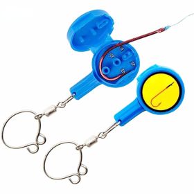 2pcs Fishing Gear Knot Tying Tool; ABS Fishing Quick Knotting Tool; Fishing Tackle Accessories